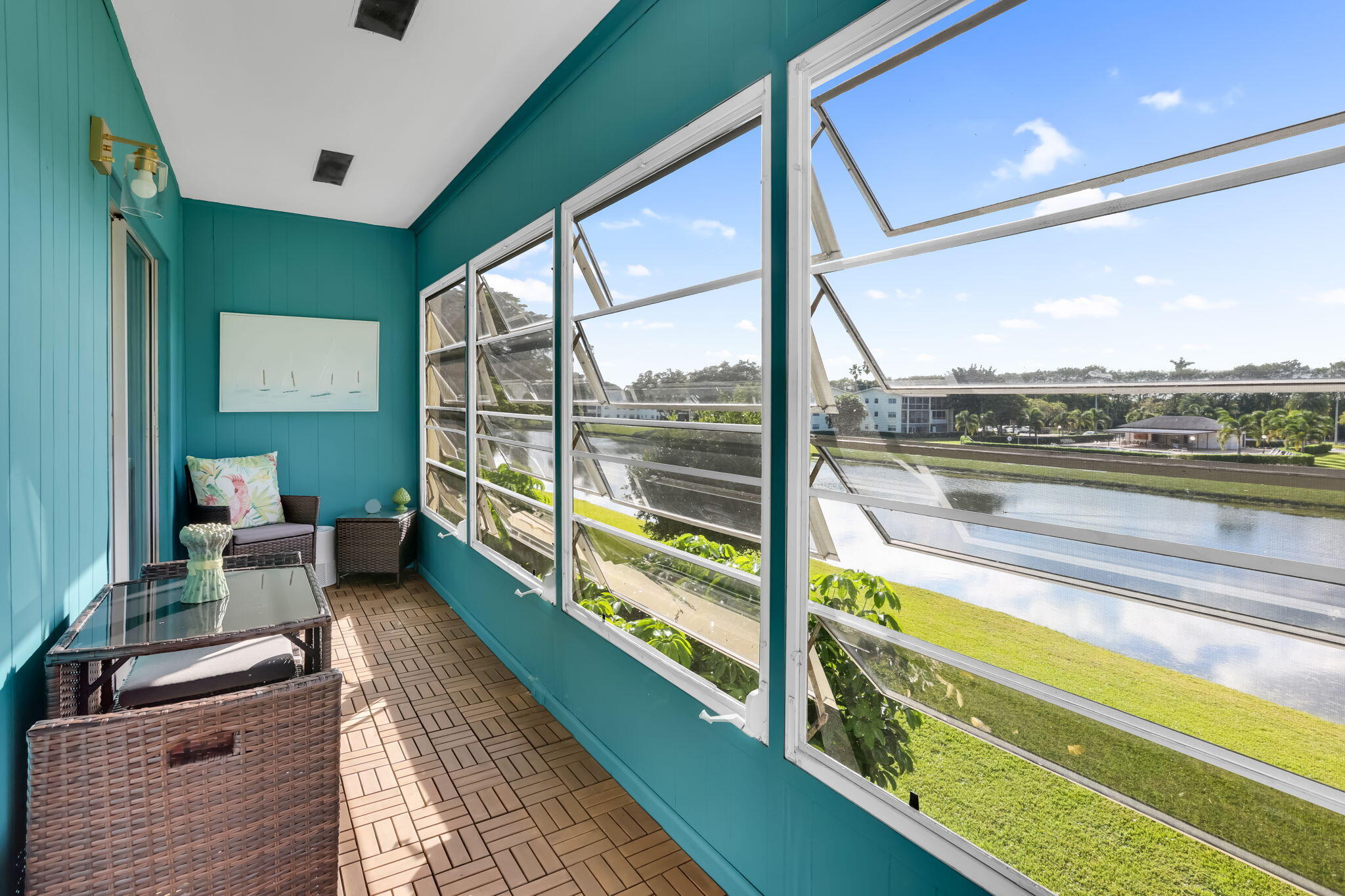 336 Dorset H Boca Raton, FL 33434 - Photo 20 of 31 a view of a city from a balcony