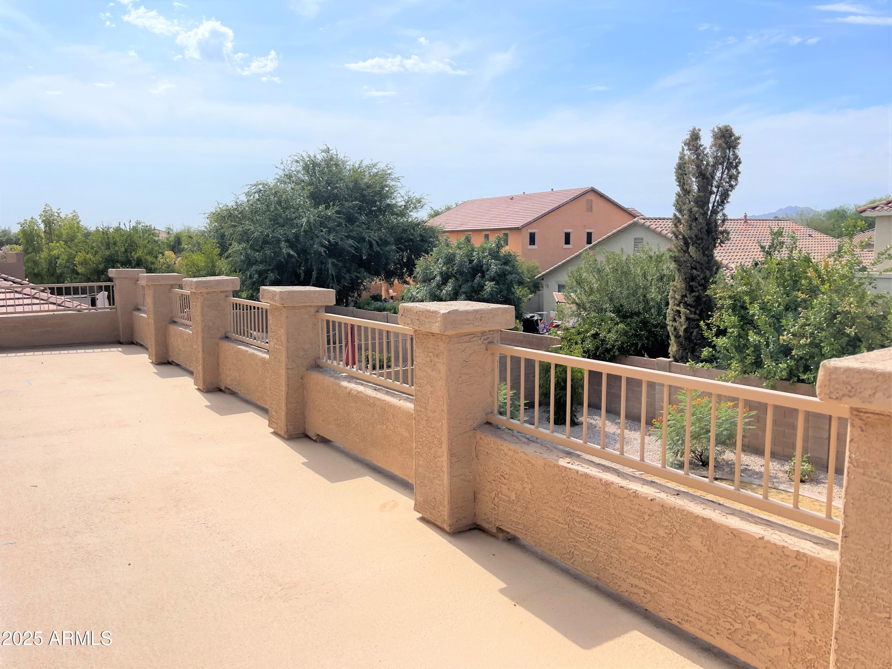3663 East Sparrow Place Chandler, AZ 85286 - Photo 21 of 32 a balcony with a city view