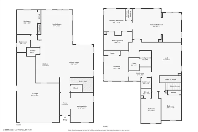 $1,215,000 | 24509 Rosette Lane, Valencia, CA 91354