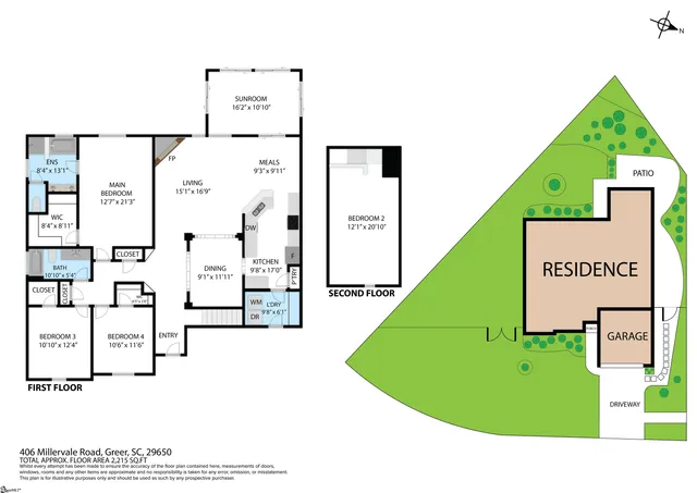 $368,800 | 406 Millervale Road, Greer, SC 29650