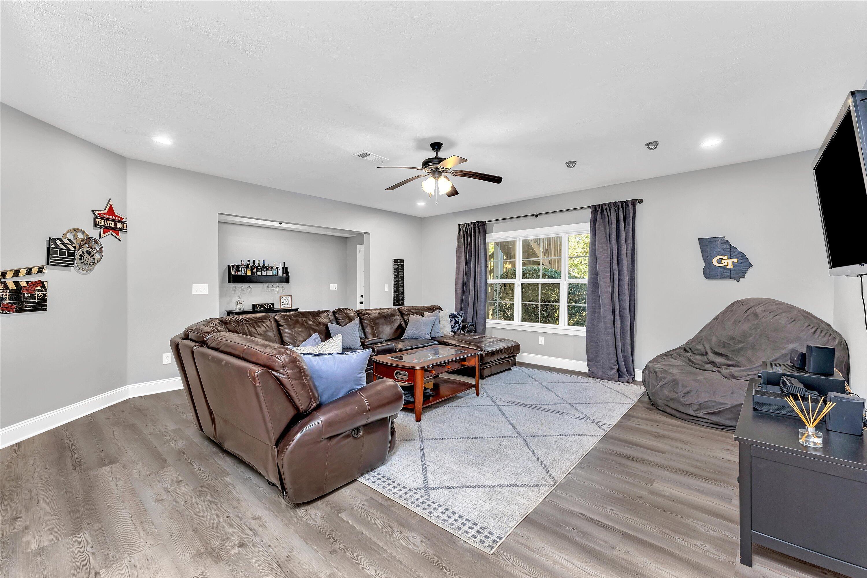 908 Bartram Ridge Evans, GA 30809 - Photo 35 of 50 Basement Entertainment Room