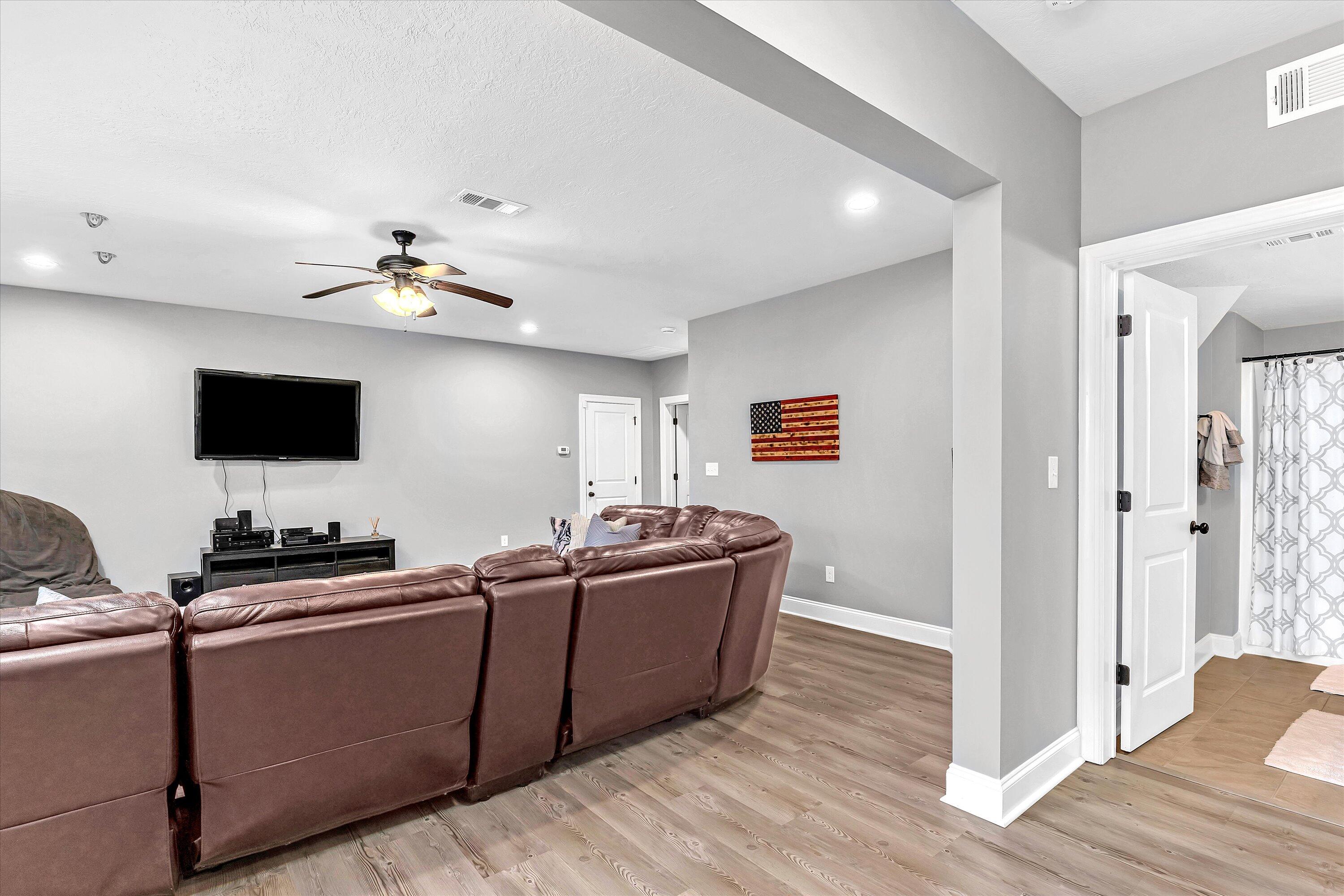 908 Bartram Ridge Evans, GA 30809 - Photo 36 of 50 Basement Entertainment Room