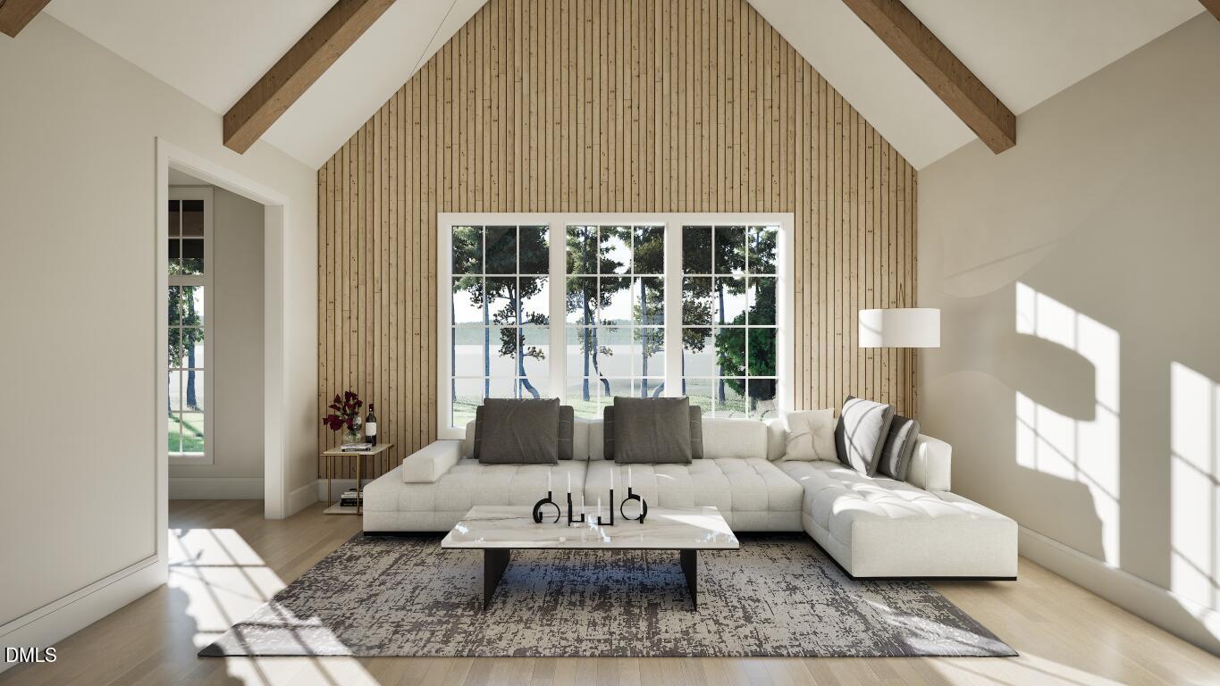 3032 Lewis Farm Road Raleigh, NC 27607 - Photo 20 of 34 a living room with furniture and a large window