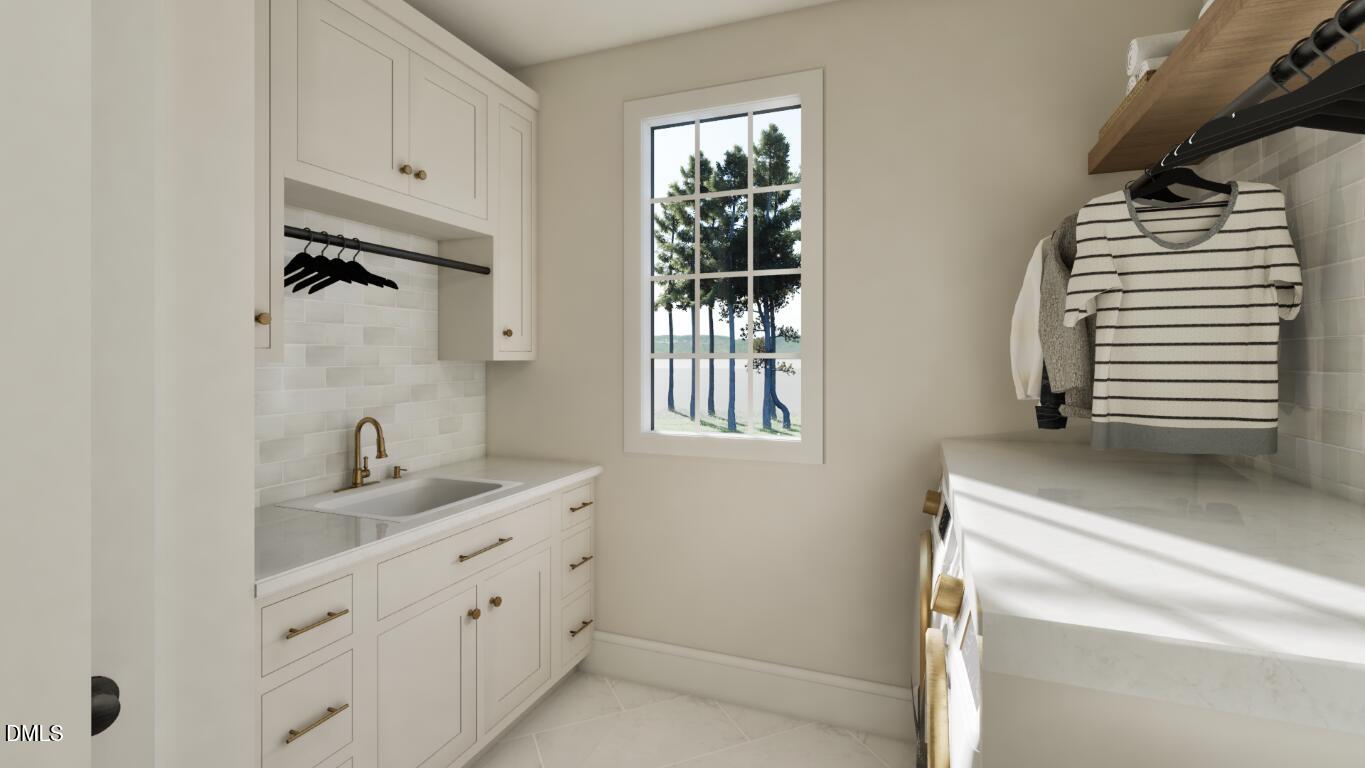3032 Lewis Farm Road Raleigh, NC 27607 - Photo 24 of 34 a bathroom with a sink and mirror