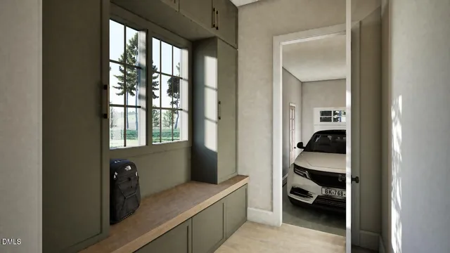 a outdoor living space with furniture and garden view