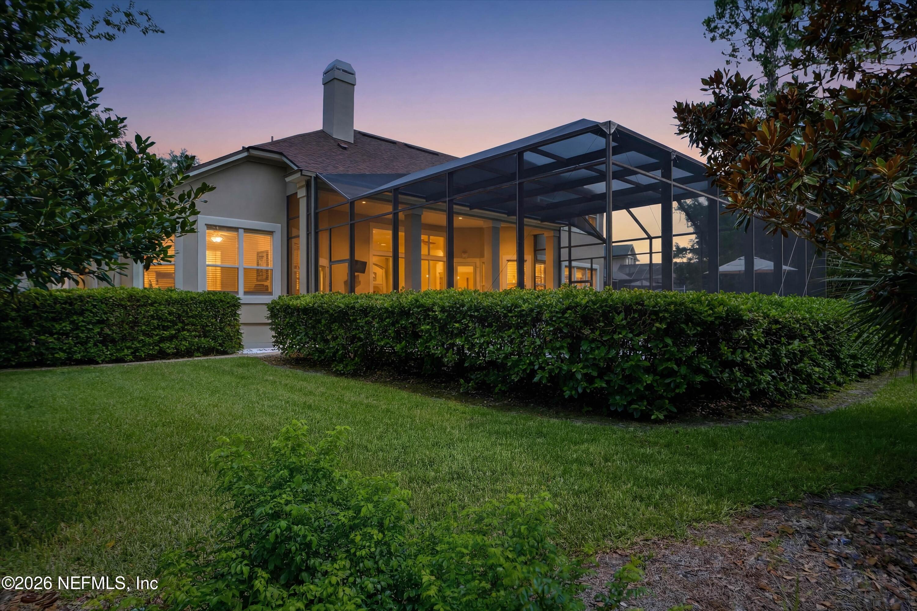 560 Sebastian Square St. Augustine, FL 32095 - Photo 53 of 74 Twilight Back