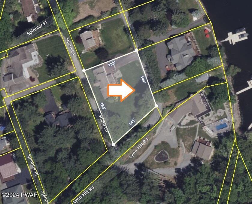 102 Shore Road Tafton, PA 18464 - Photo 47 of 49 Aerial 1