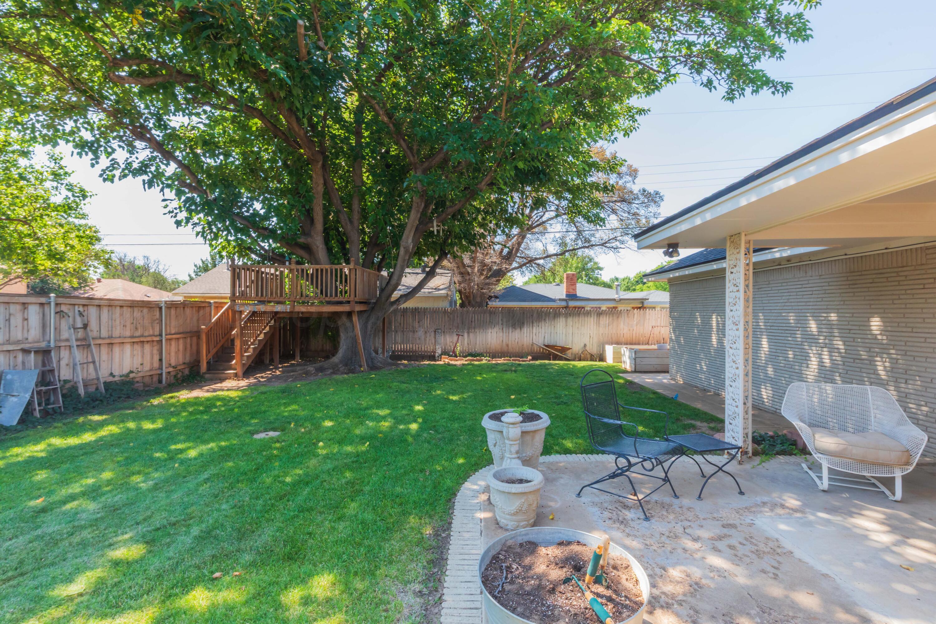 6019 Jameson Road Amarillo, TX 79106 - Photo 49 of 52 BACKYARD VIEW 1