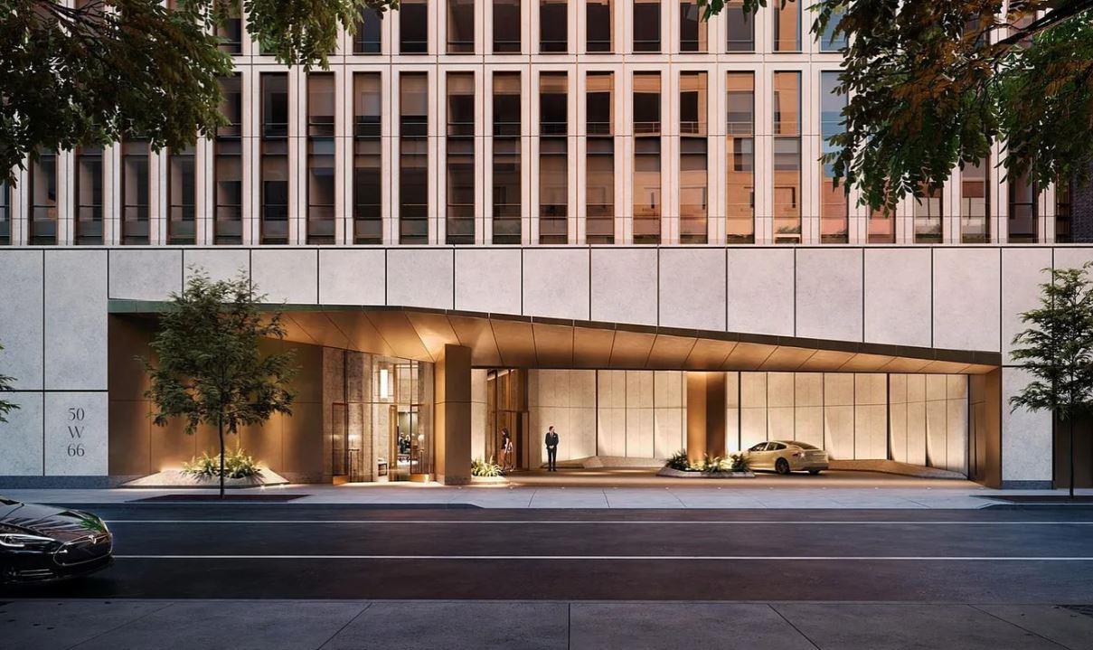 50 West 66th Street, Unit 9C Manhattan, NY 10023 - Photo 22 of 33 a view of a building with a window