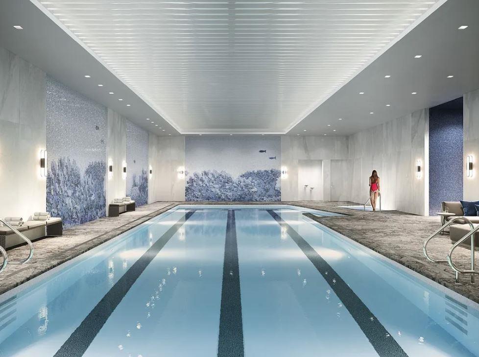 50 West 66th Street, Unit 9C Manhattan, NY 10023 - Photo 26 of 33 a view of lobby with mirror