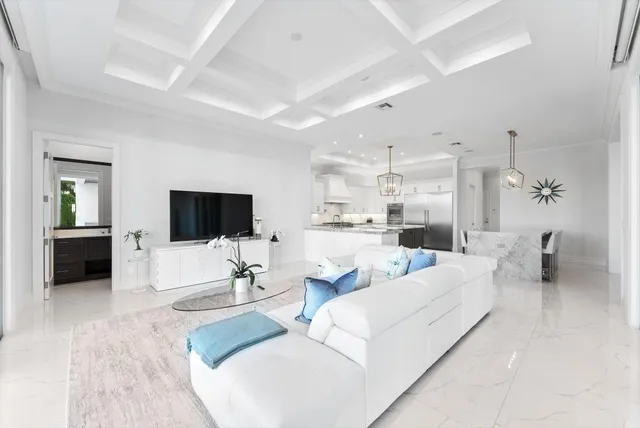 a view of a patio with swimming pool table and chairs