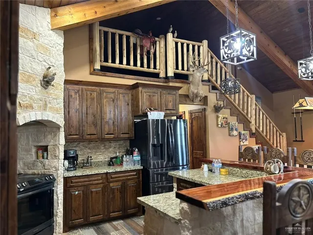 a room with table and wooden floor