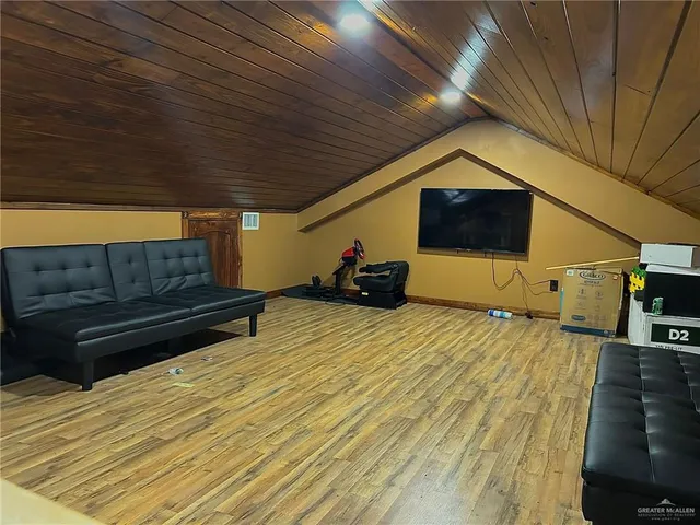 a room with furniture