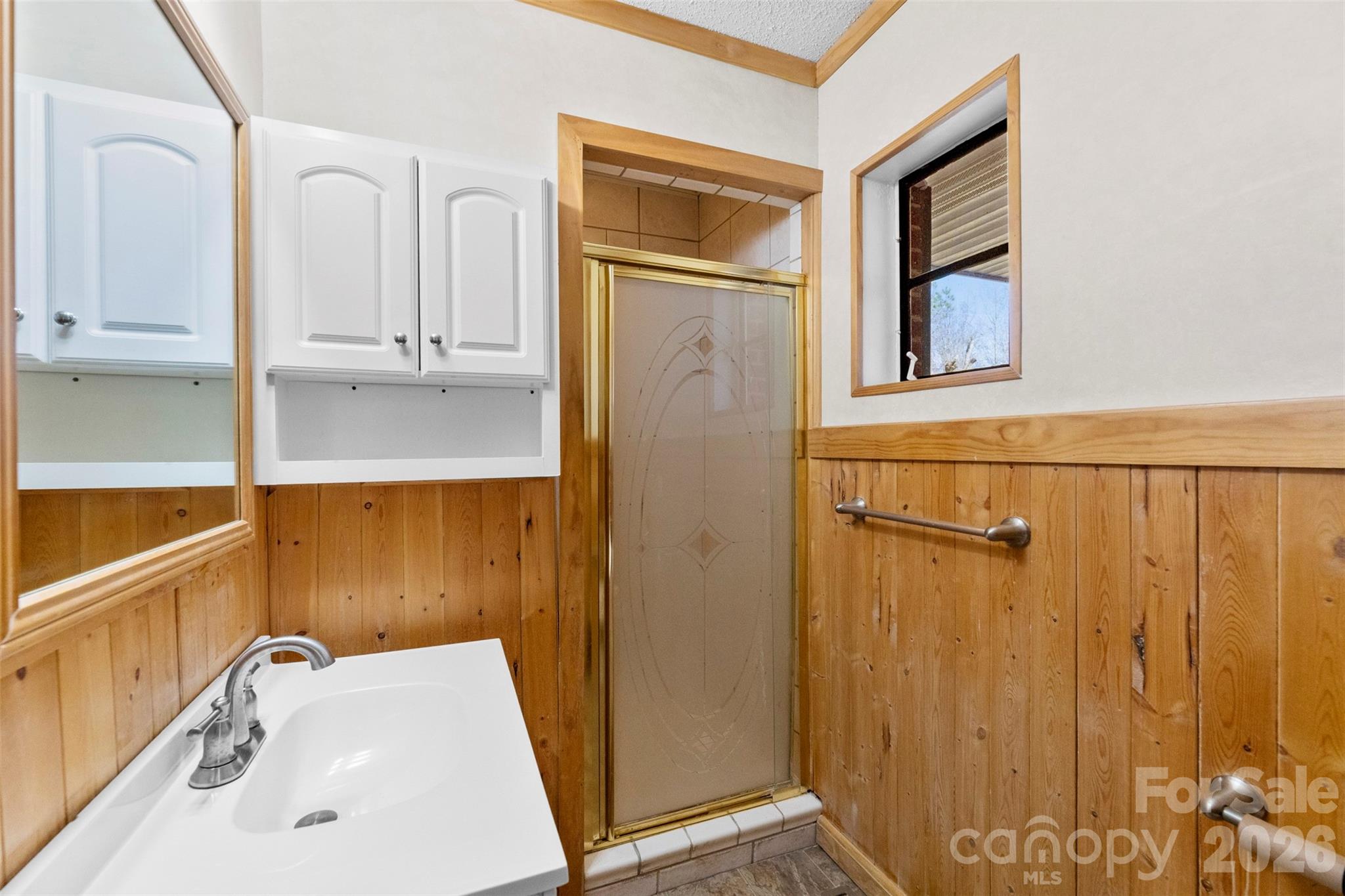 845 St Marks Church Road Cherryville, NC 28021 - Photo 26 of 47 a bathroom with a sink and a mirror