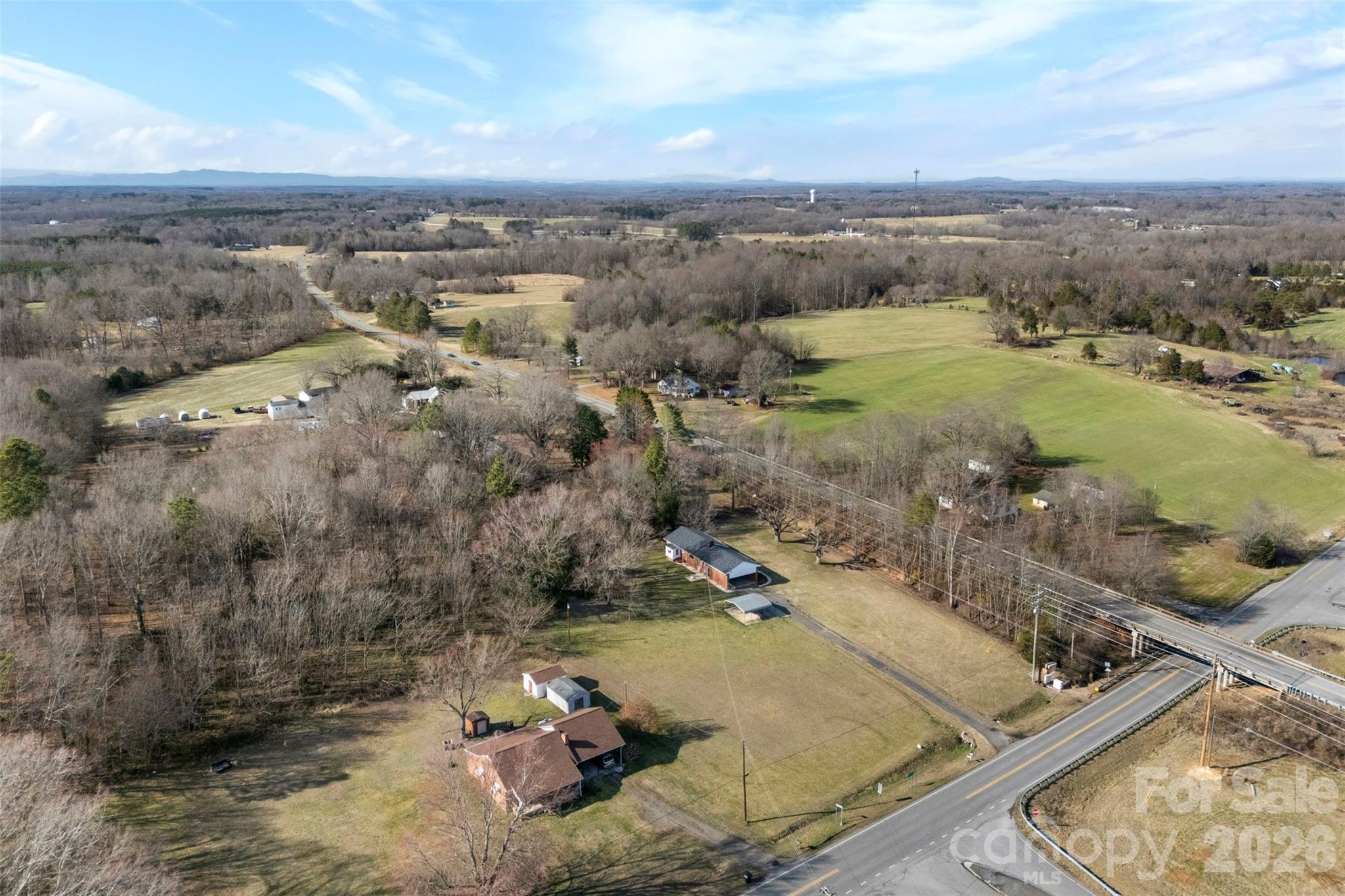 845 St Marks Church Road Cherryville, NC 28021 - Photo 7 of 47 an aerial view of a house with a yard