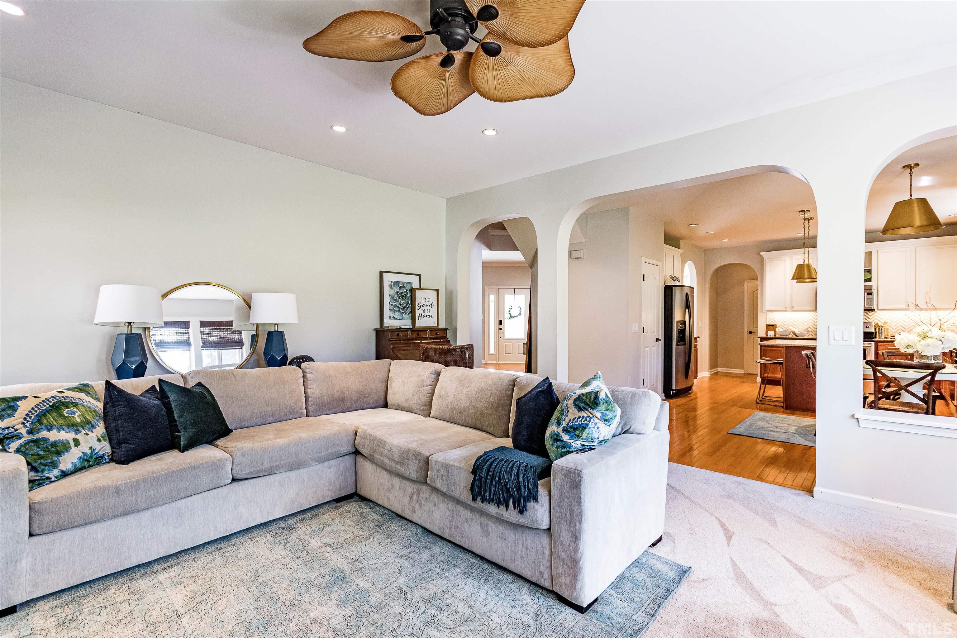 9009 Cornwell Drive Wake Forest, NC 27587 - Photo 13 of 36 a living room with furniture