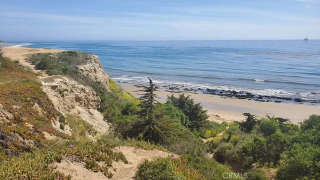 a view of ocean view with beach