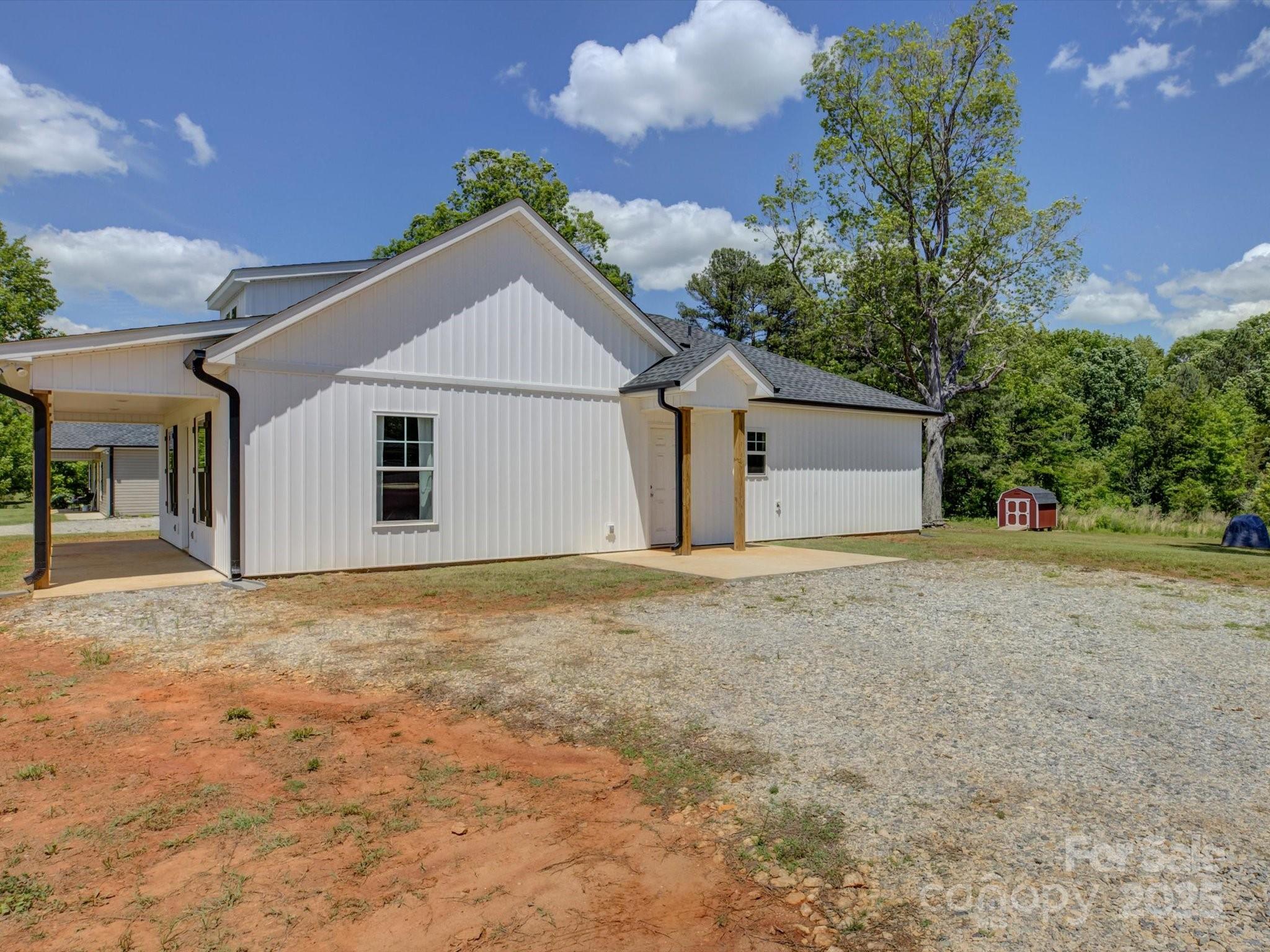 1454 King Road York, SC 29745 - Photo 26 of 34 front view of a house with a yard and a garage