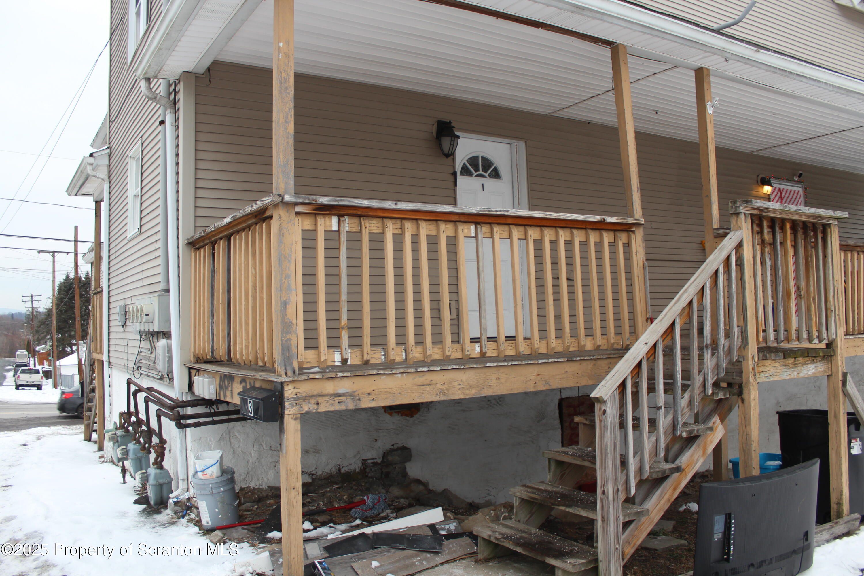 323 Union Street, Unit 1 Taylor, PA 18517 - Photo 2 of 20 a view of entryway with a front door