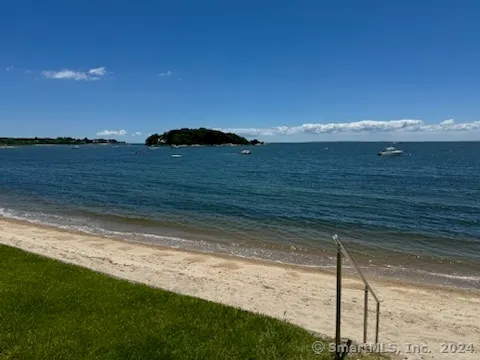 a view of an ocean beach