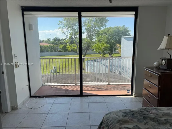a view of outdoor space and balcony