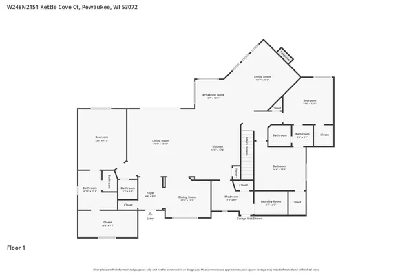 $999,900 | W248-n2151 Kettle Cove Court, Pewaukee, WI 53072