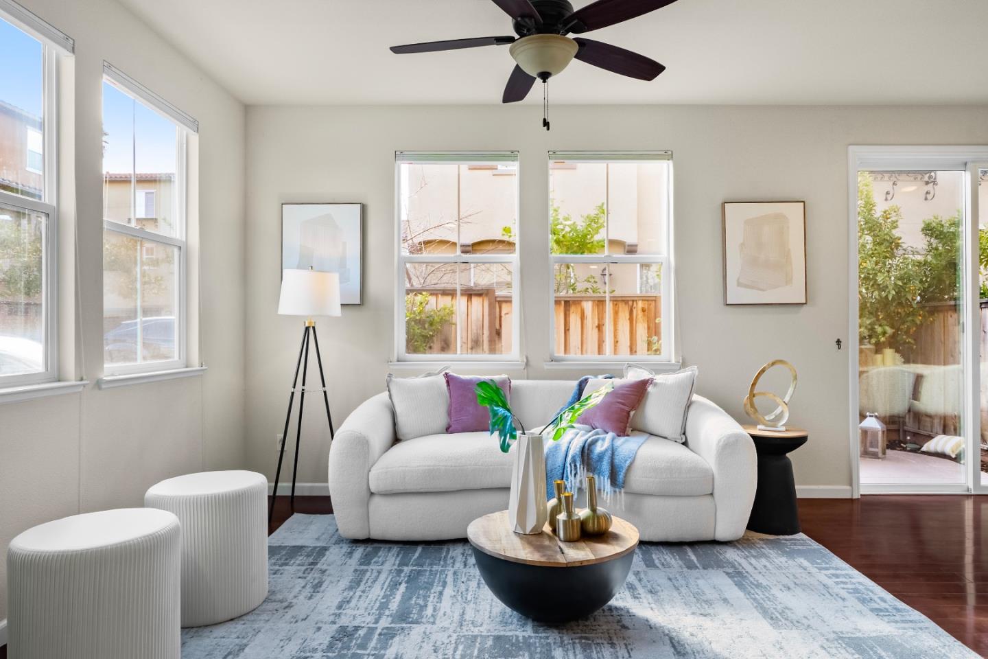 719 Raines Terrace Sunnyvale, CA 94087 - Photo 4 of 47 a living room with furniture and a large window