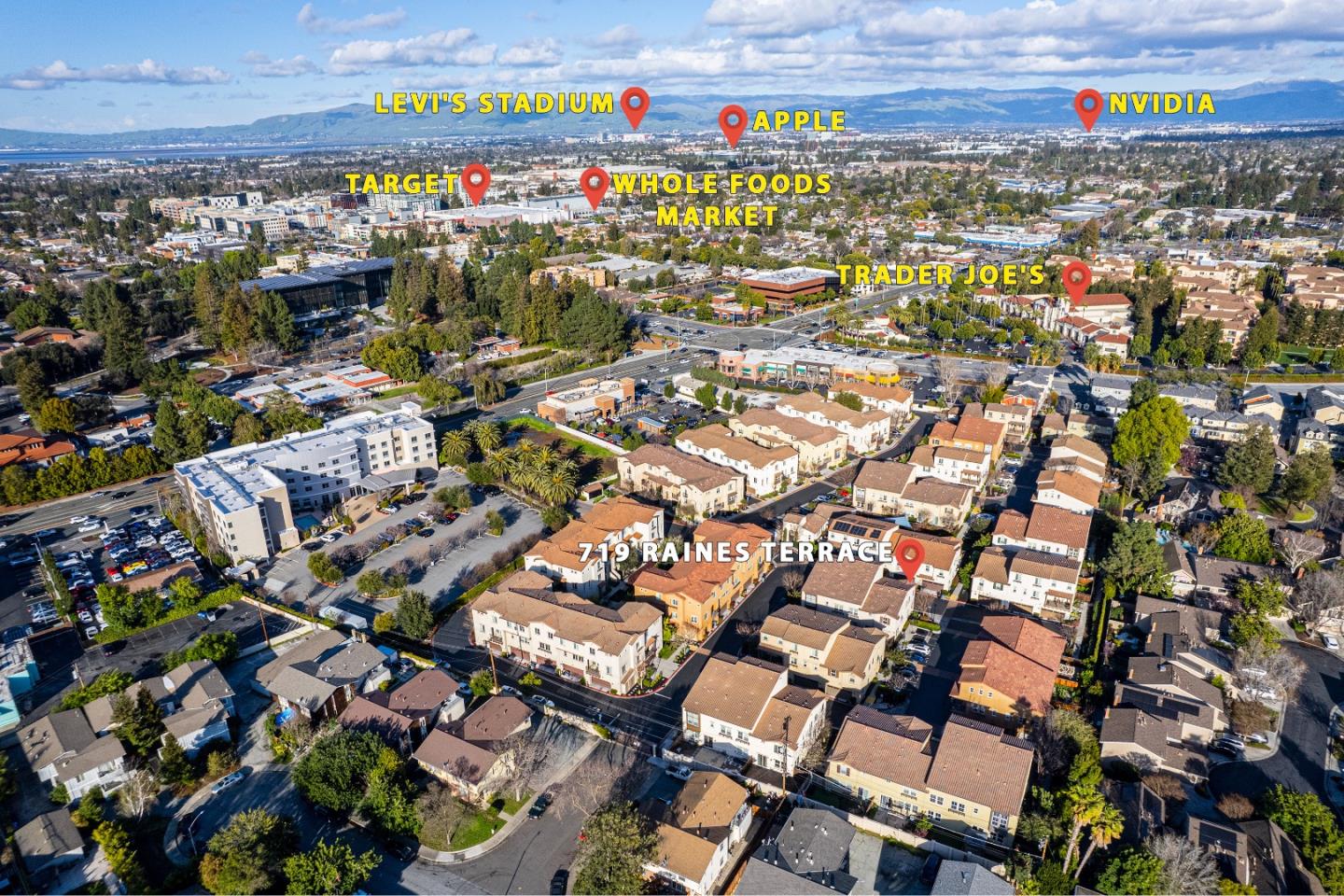 719 Raines Terrace Sunnyvale, CA 94087 - Photo 44 of 47 a view of a city