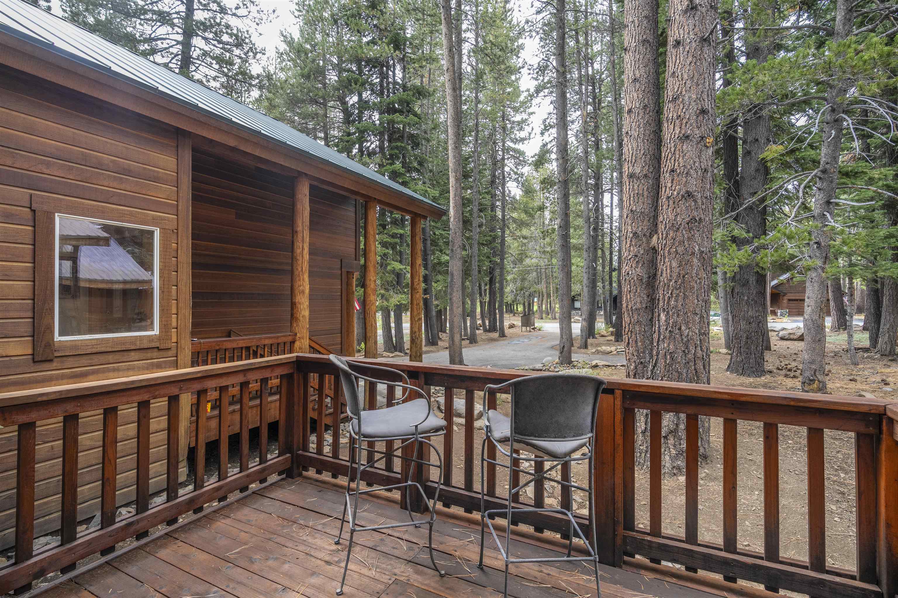 12851 Ski View Loop Truckee, CA 96161 - Photo 12 of 28 a view of a two chairs and table in the balcony