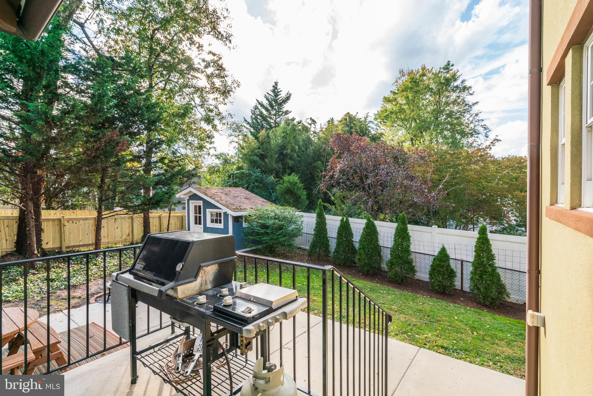 9100 Warren Street Silver Spring, MD 20910 - Photo 53 of 67 LANDING OFF SCREEN PORCH PERFECT FOR GRILLING