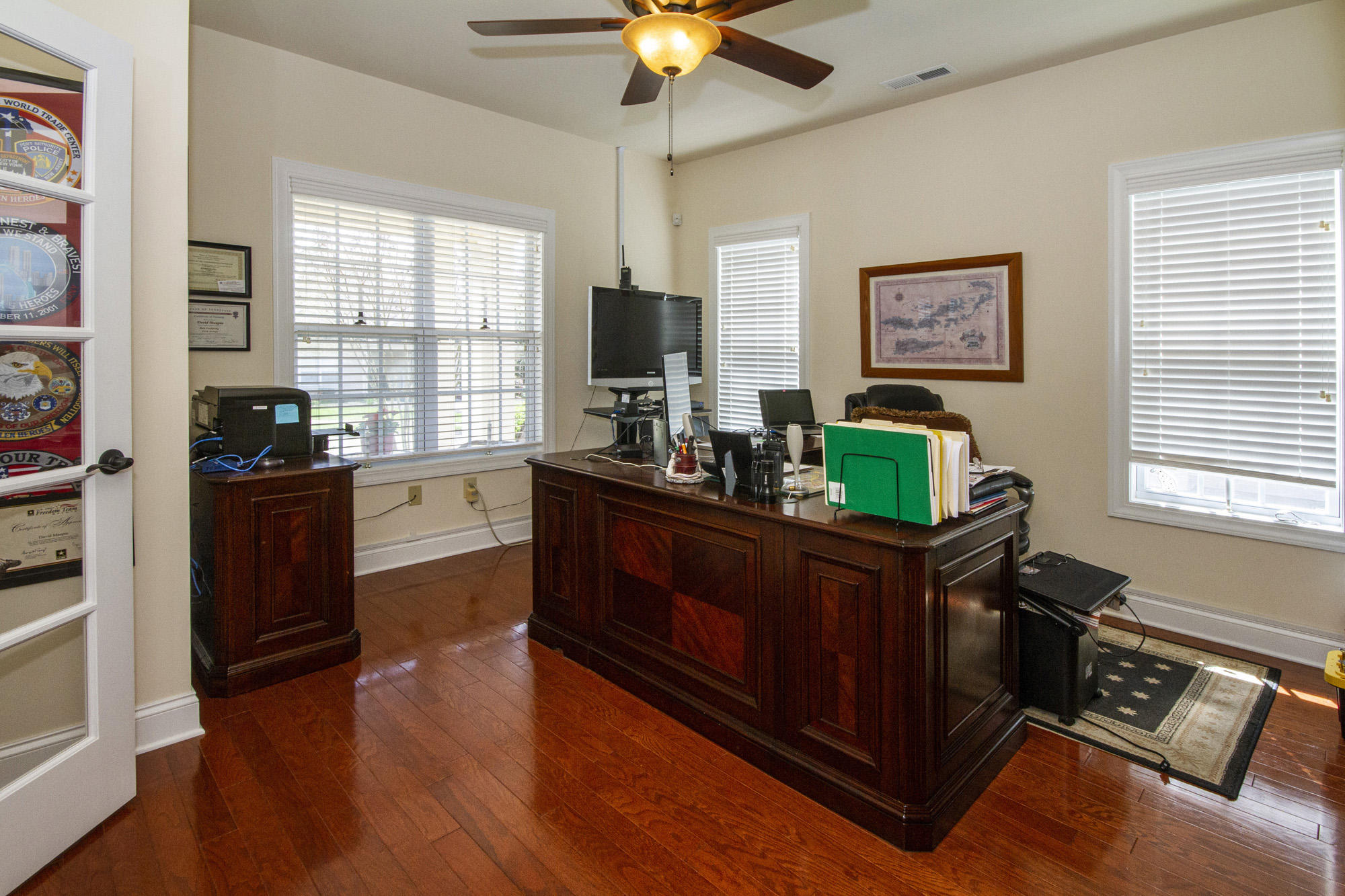 136 Fallberry Street Oak Ridge, TN 37830 - Photo 6 of 33 Office with glass french doors
