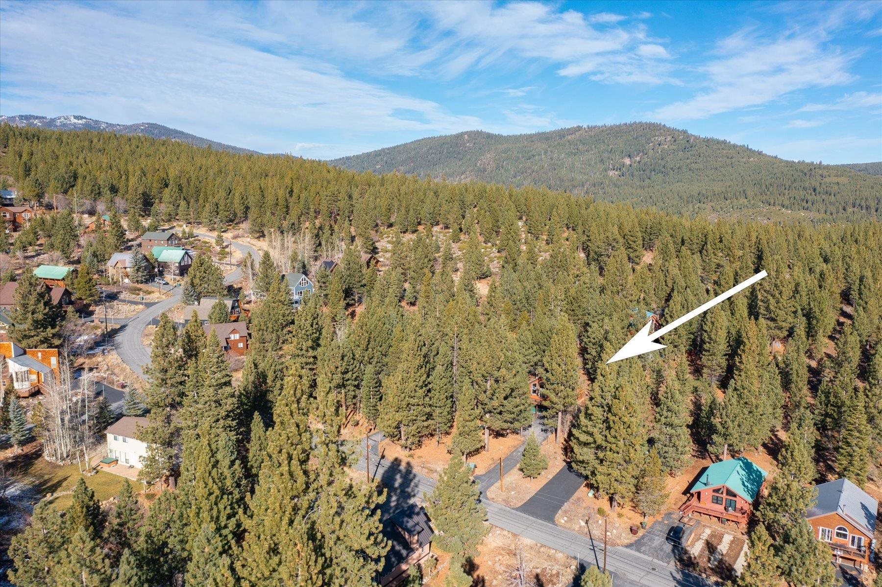 14236 Wolfgang Road Truckee, CA 96161 - Photo 18 of 21 a view of a city with mountains in the background