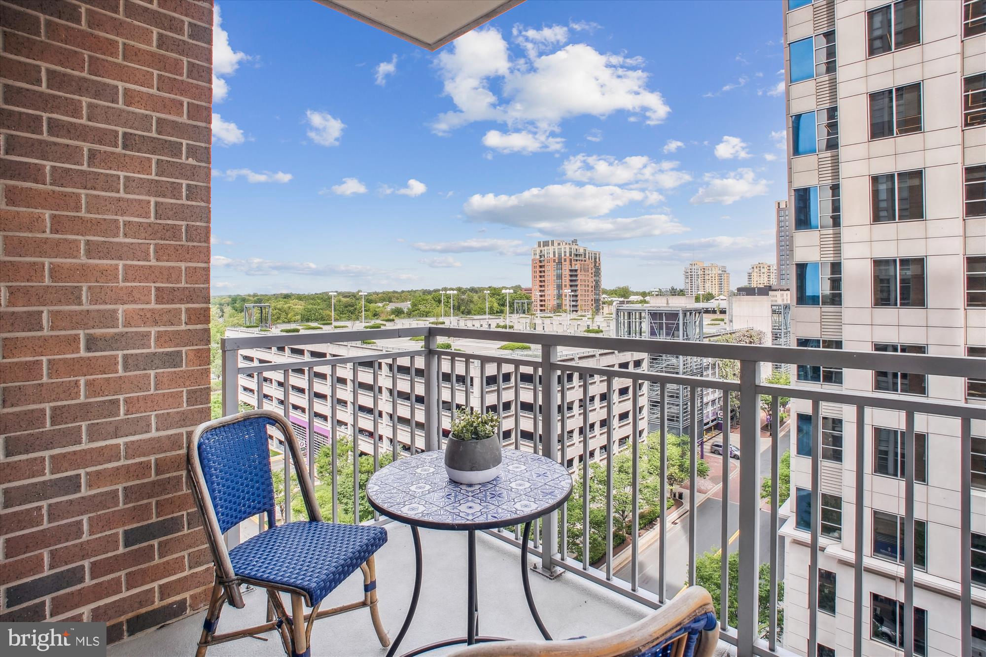11990 Market Street, Unit 805 Reston, VA 20190 - Photo 19 of 53 a view of a balcony with chairs