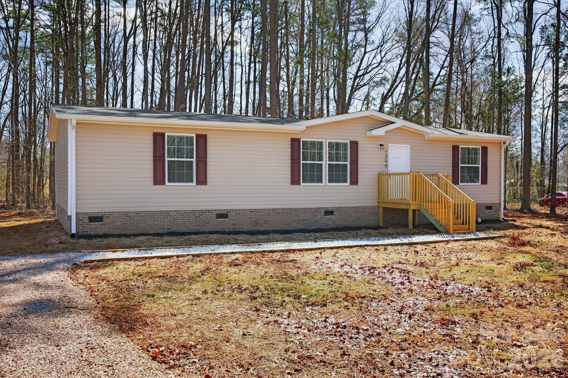 1395 Safrit Road Salisbury, NC 28146 - Photo 3 of 37 a view of a house with a yard