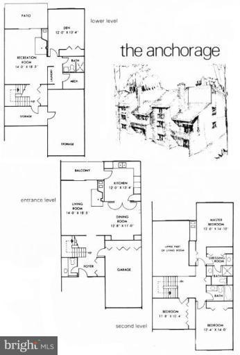 1610 Greenbriar Court Reston, VA 20190 - Photo 22 of 22 Floor Plan for 3 Level