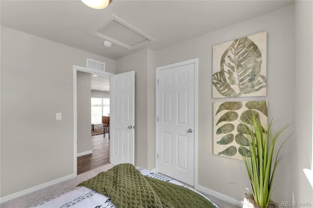 a view of walk in closet