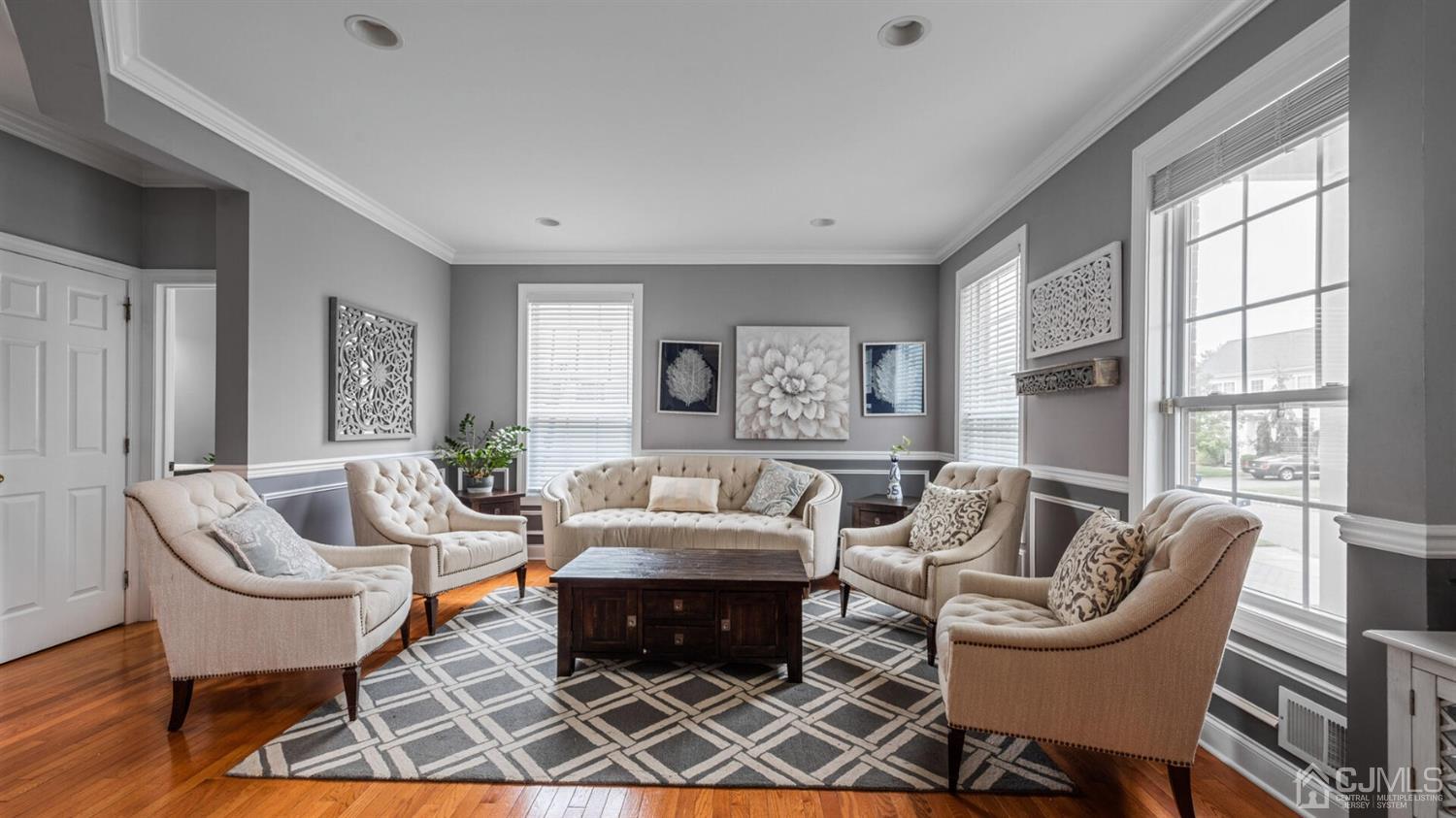 68 Timber Ridge Road North Brunswick, NJ 08902 - Photo 2 of 37 a living room with furniture and a large window