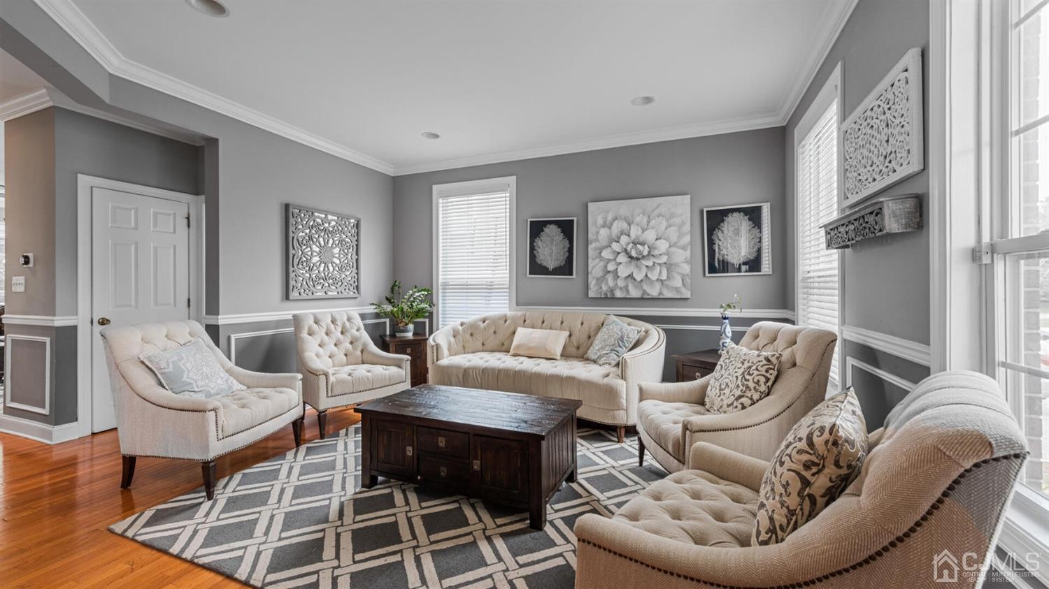 68 Timber Ridge Road North Brunswick, NJ 08902 - Photo 3 of 37 a living room with furniture a rug and a window