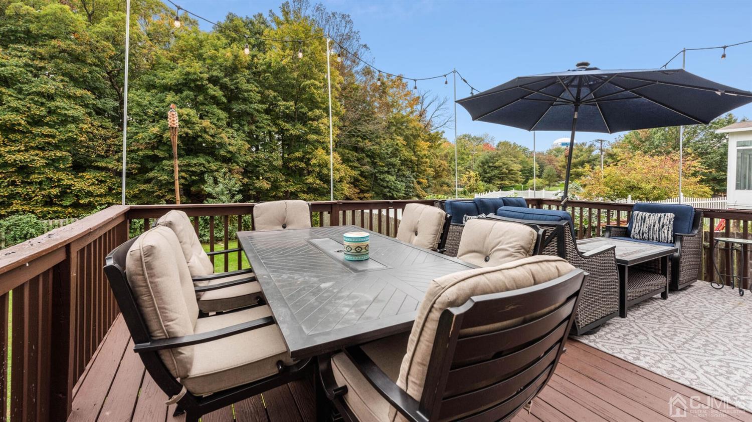 68 Timber Ridge Road North Brunswick, NJ 08902 - Photo 31 of 37 a view of a patio on the roof deck