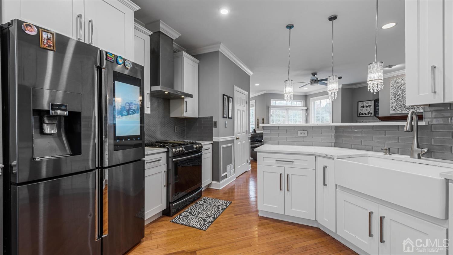 68 Timber Ridge Road North Brunswick, NJ 08902 - Photo 5 of 37 a kitchen with a refrigerator a sink and dishwasher