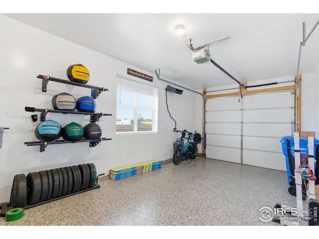 a view of a bike garage