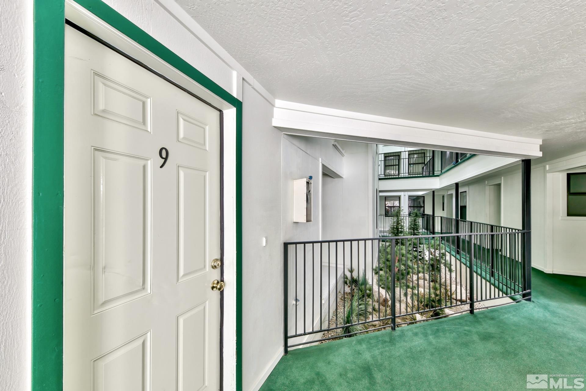 313 Tramway Drive, Unit 9 Stateline, NV 89449 - Photo 2 of 21 a view of front door and porch