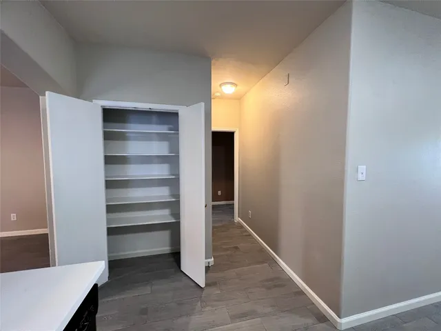 a view of a storage & utility room