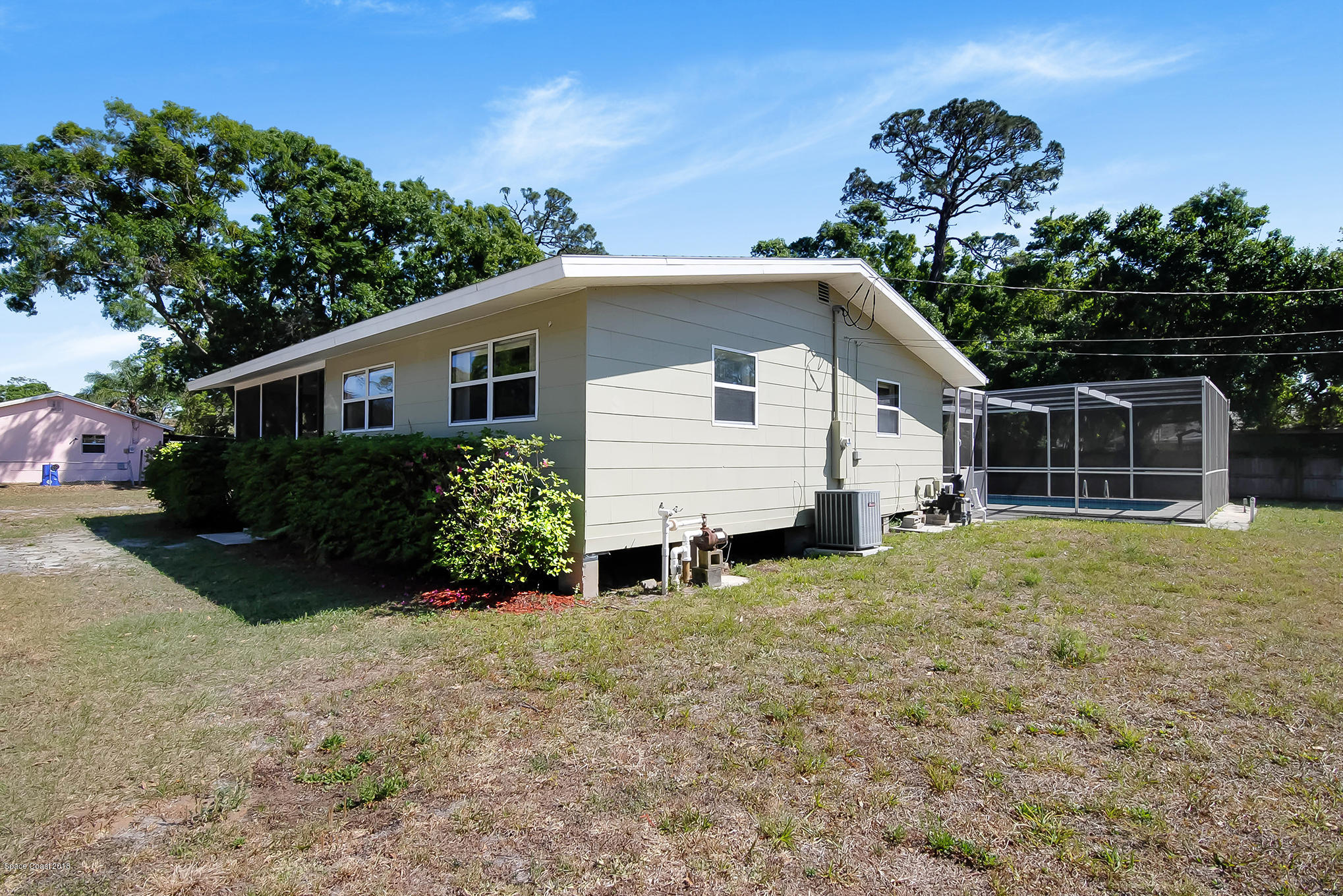 1053 Bernice Road Rockledge, FL 32955 - Photo 13 of 30 a view of a house with a backyard