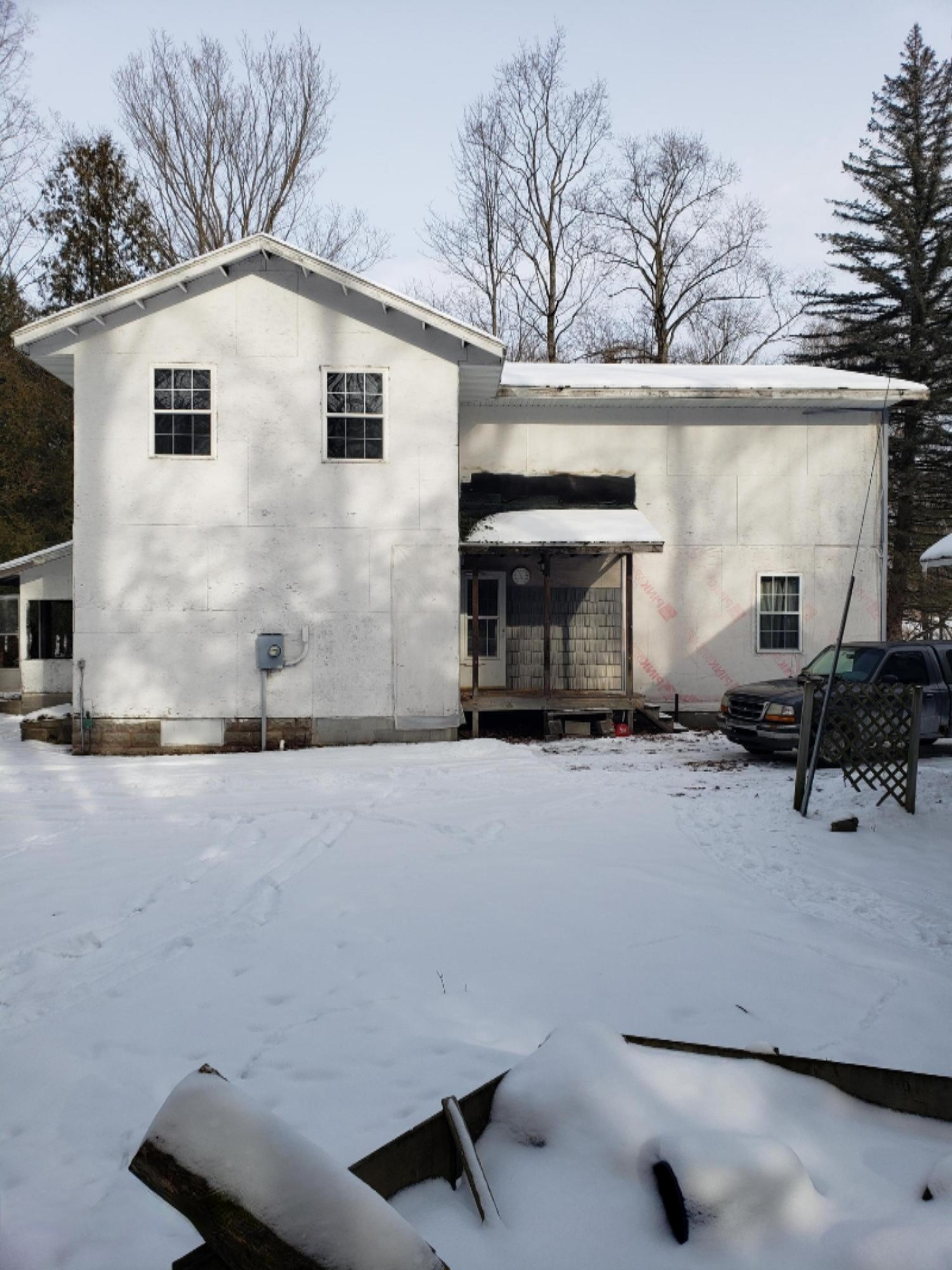 7494 North High Bridge Road Kaleva, MI 49645 - Photo 1 of 23 house south side 1