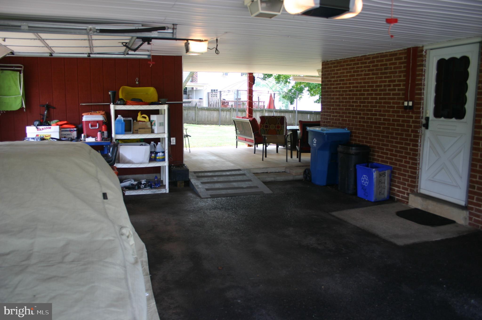 105 Red Mill Road Etters, PA 17319 - Photo 23 of 35 Patio is open to over-sized 2 car garage.