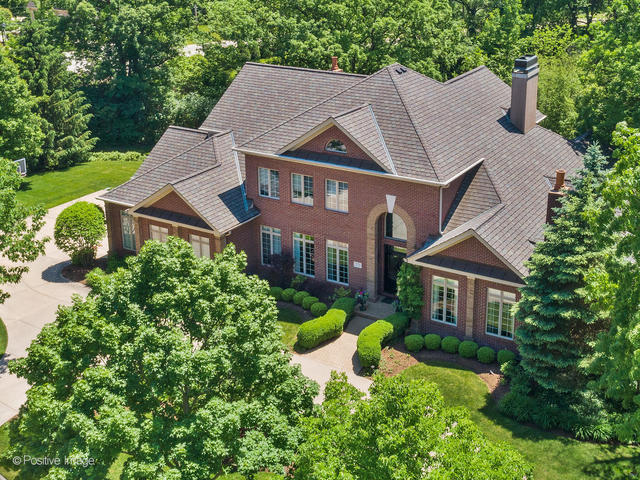 20 Ashton Drive Burr Ridge, IL 60527 - Photo 4 of 59 a aerial view of a house next to a yard