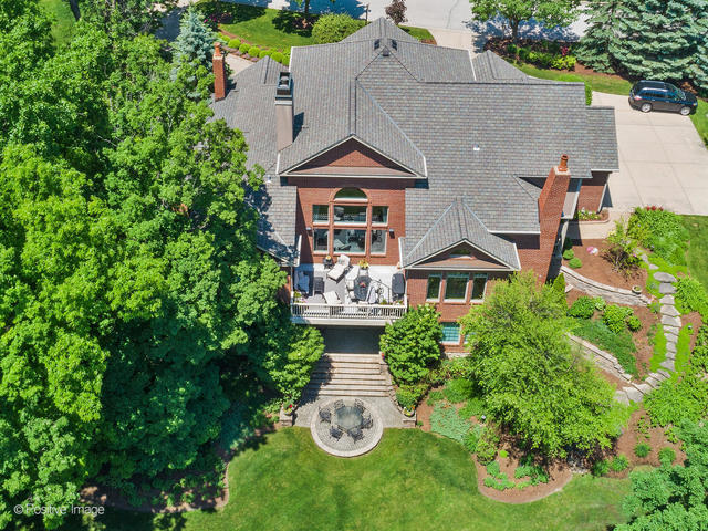 20 Ashton Drive Burr Ridge, IL 60527 - Photo 50 of 59 an aerial view of a house