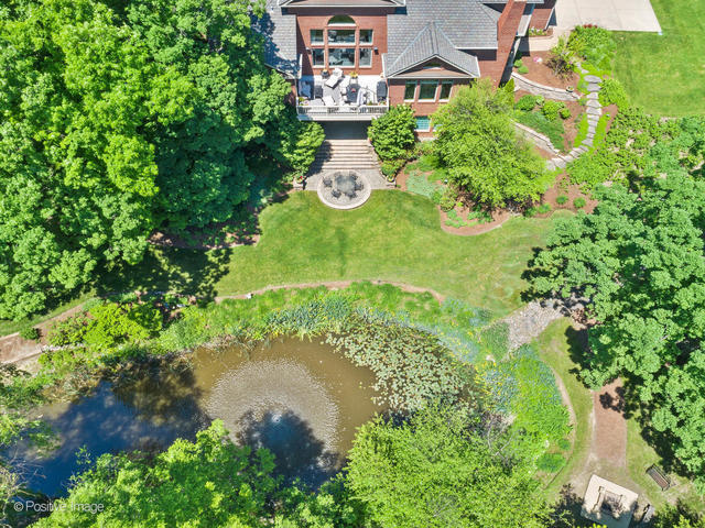 20 Ashton Drive Burr Ridge, IL 60527 - Photo 54 of 59 an aerial view of residential house with outdoor space and trees all around
