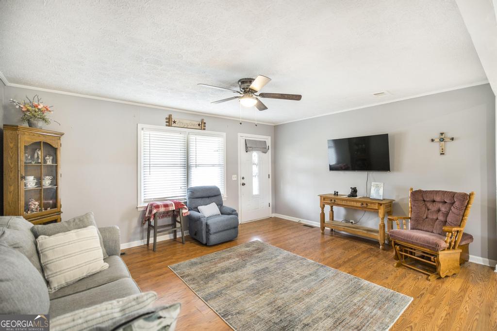 188 Lewis Street Cochran, GA 31014 - Photo 6 of 46 a living room with furniture and a flat screen tv